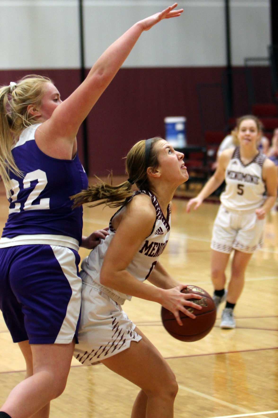 Ashland at Menomonie girls basketball 12-27-19